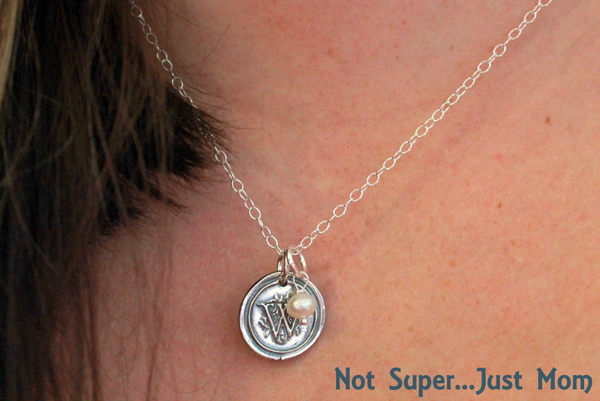 Lauren Nicole Gifts Victorian Wax Seal Necklace