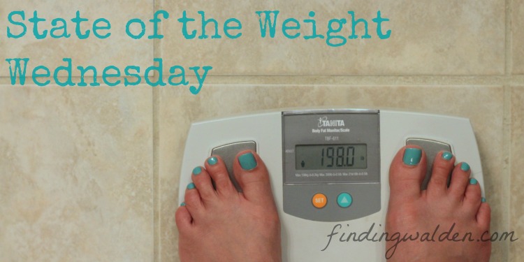 State of the Weight Wednesday, Finding Walden