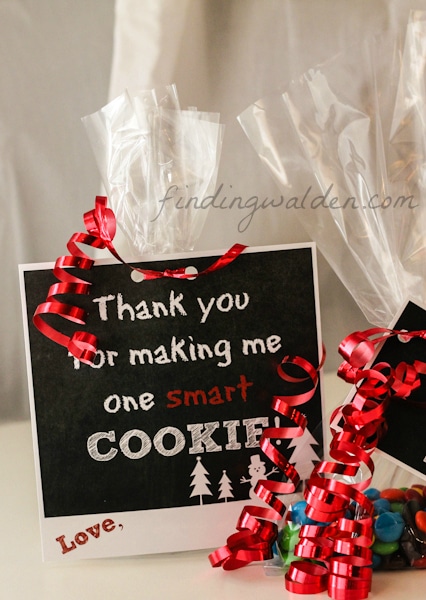 FREE Holiday Gift Tag Printables for Cookies and Treats